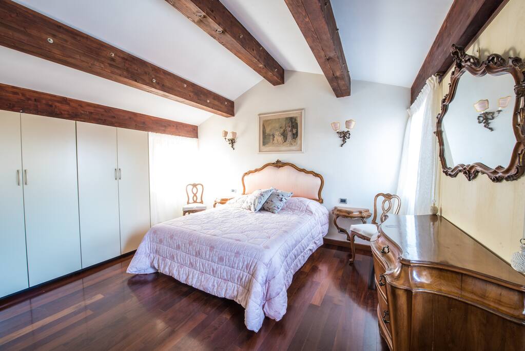 The Bedroom - The soft double bed