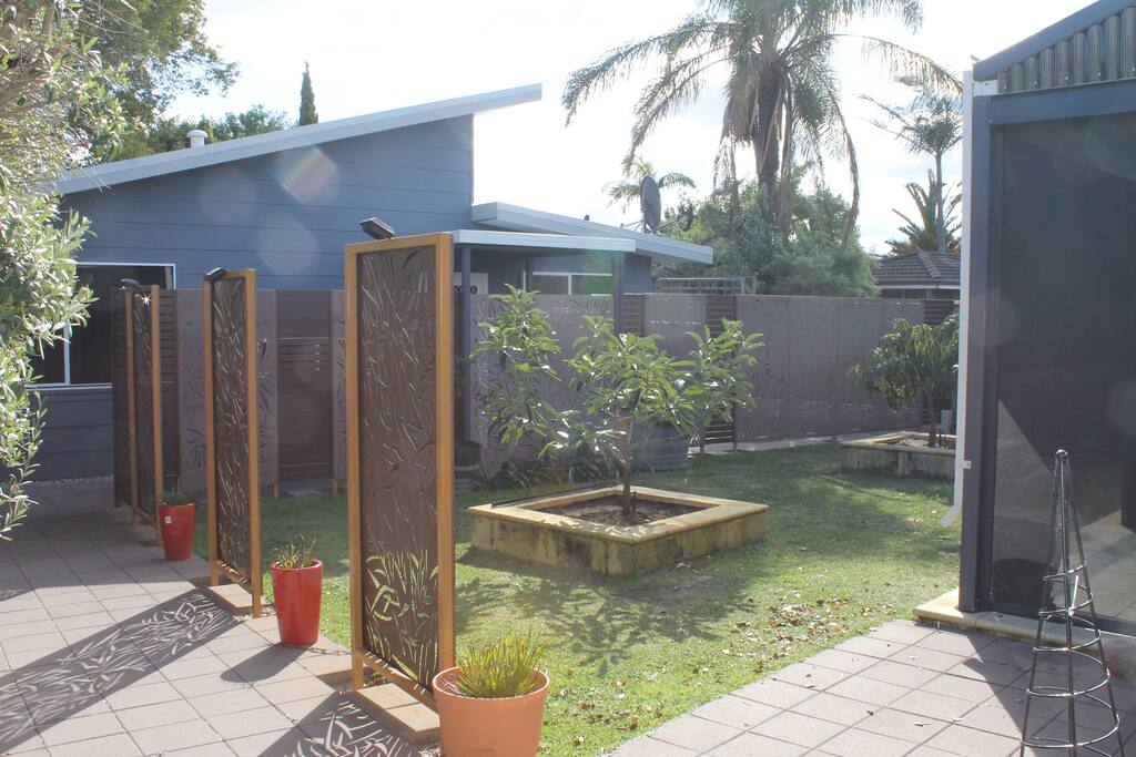 Entrance to the cottage area