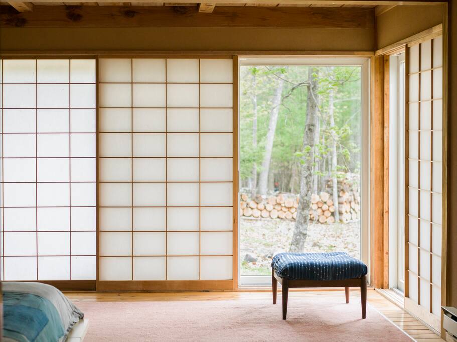 SHOJI SCREEN DOORS FRONT BEDROOM