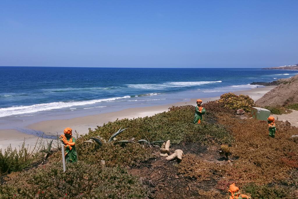 1st beach 5 min walking distance