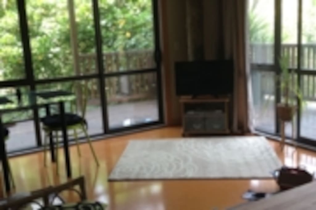 lounge with tv