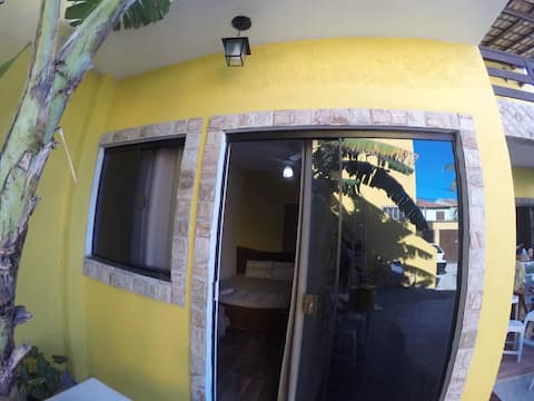 Independent outdoor suite Praia Anjos with garage