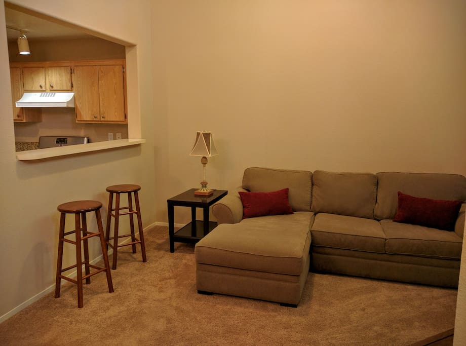 Breakfast bar is a great place for a quick meal or snack.