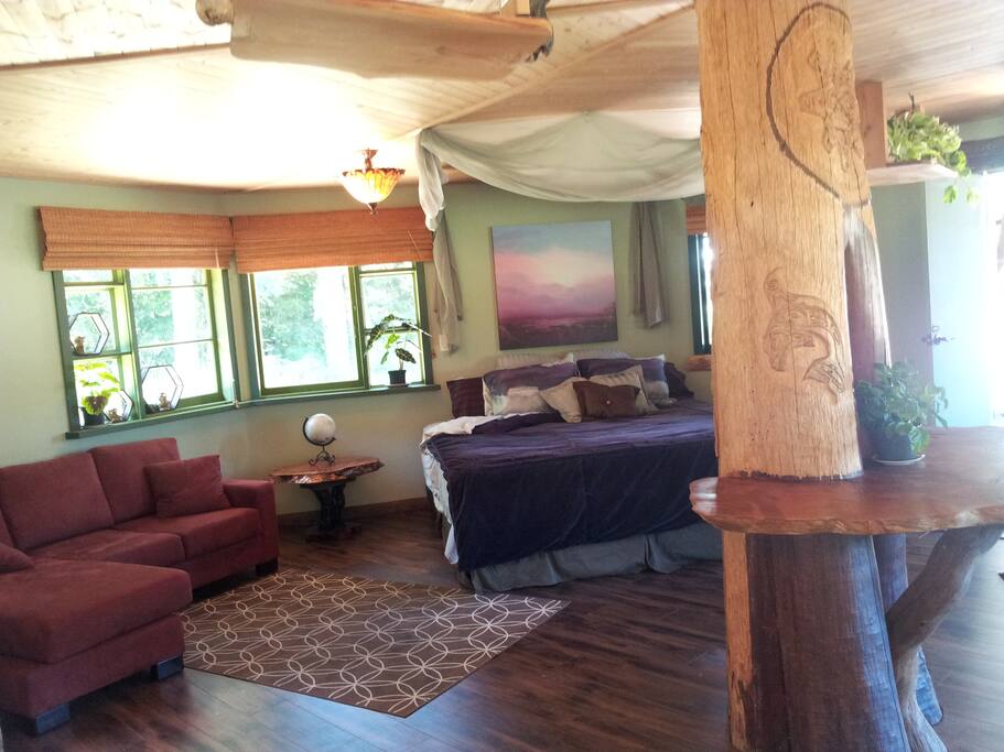 open concept floor plan
