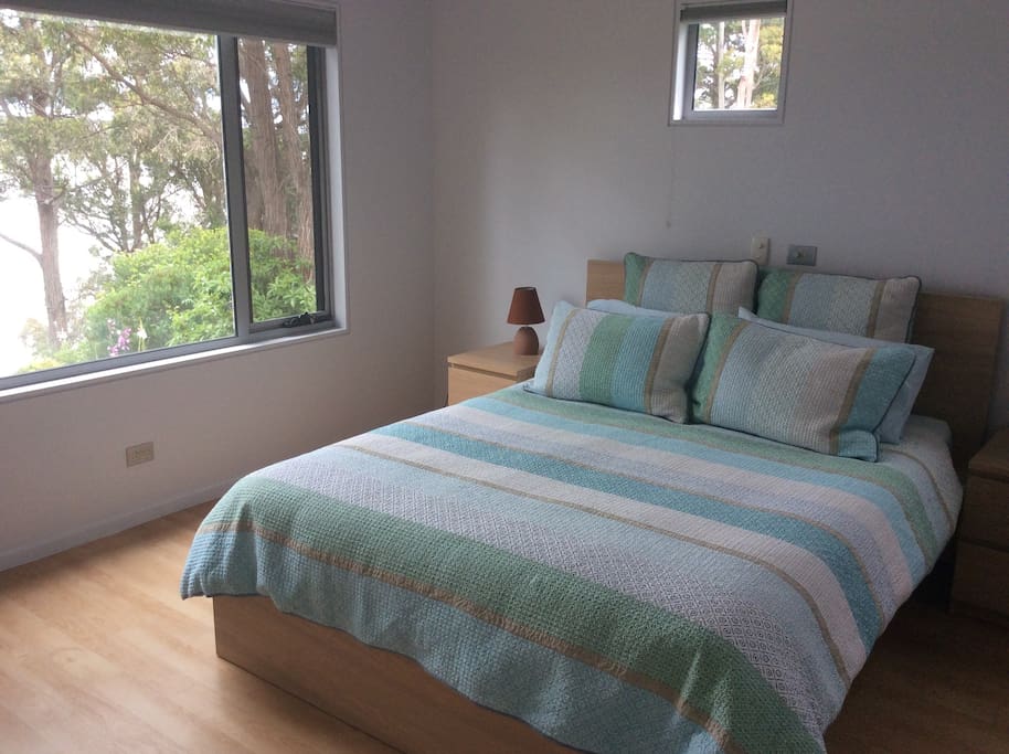 Waterfront master bedroom
