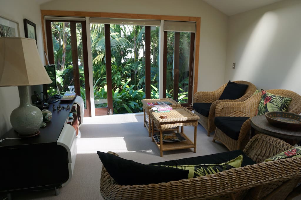Relax in garden room