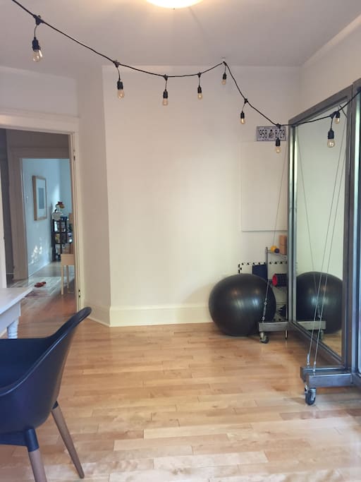 gym/yoga space