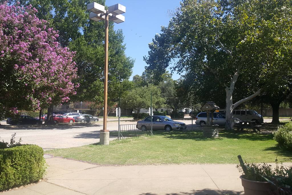 East side parking lot