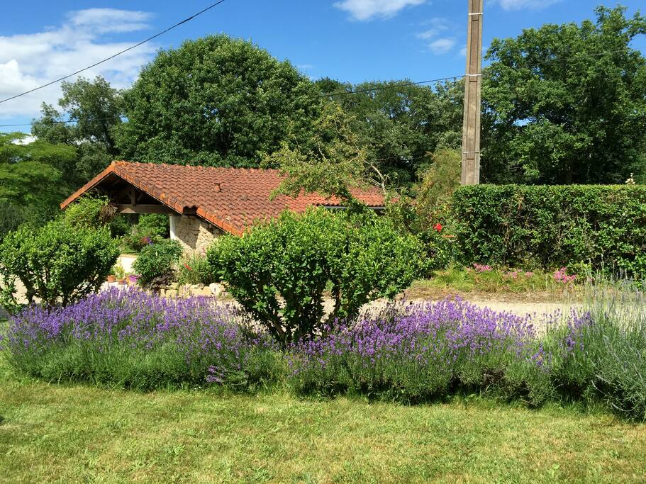 Le patio avec four à pain