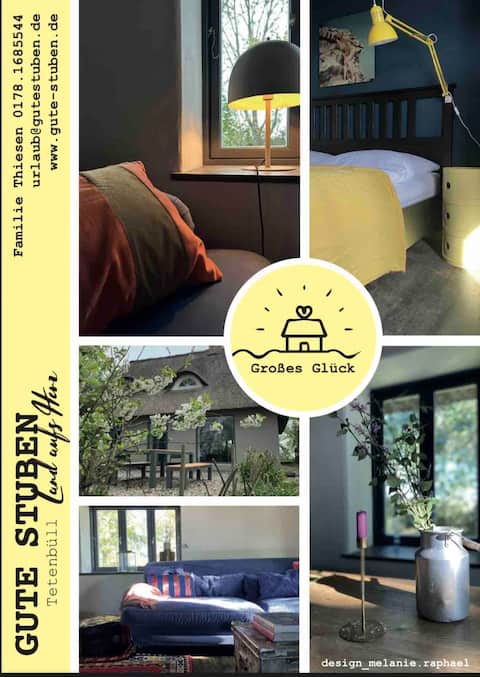 Großes Glueck - thatched roof, sauna