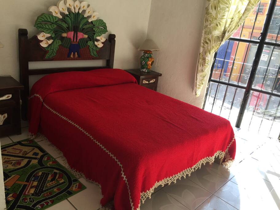Habitación exterior en planta alta para dos personas