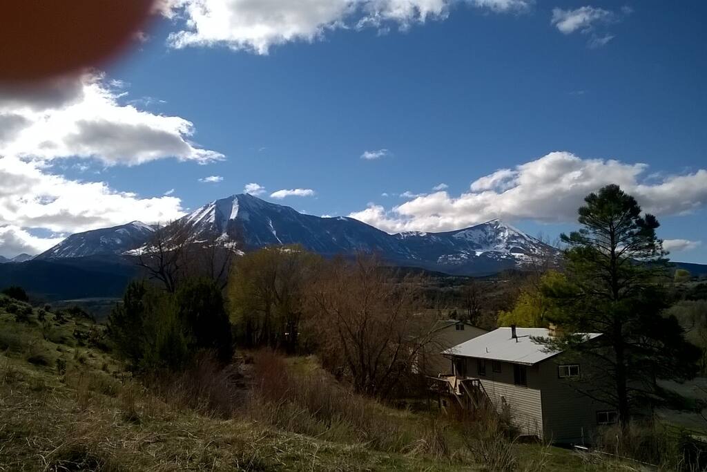 View is a few blocks away from our house