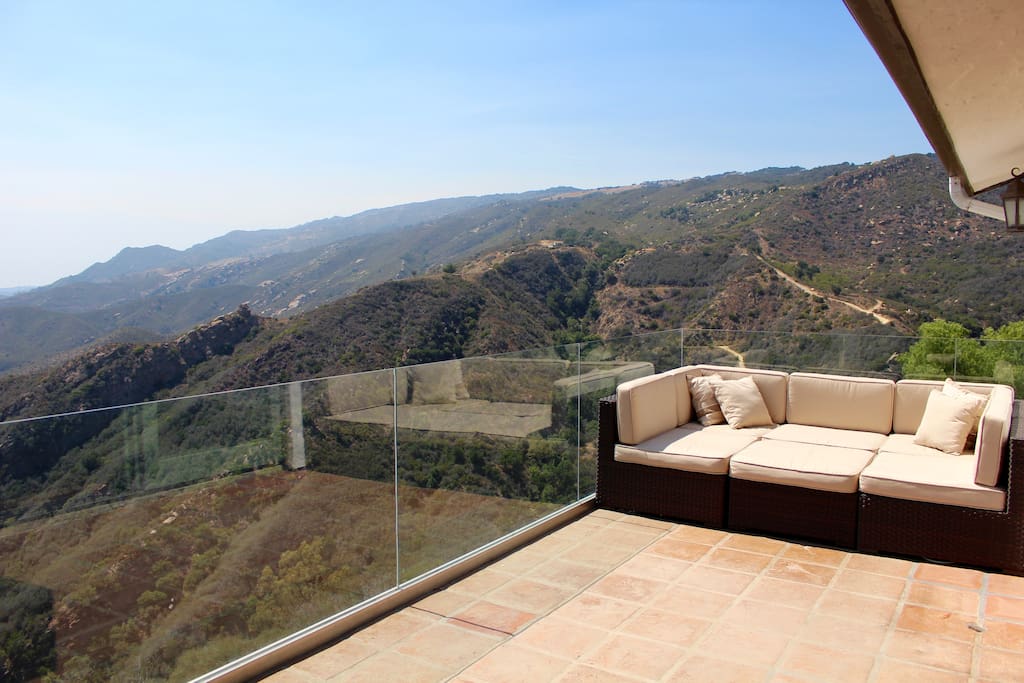 This is the shared patio.
