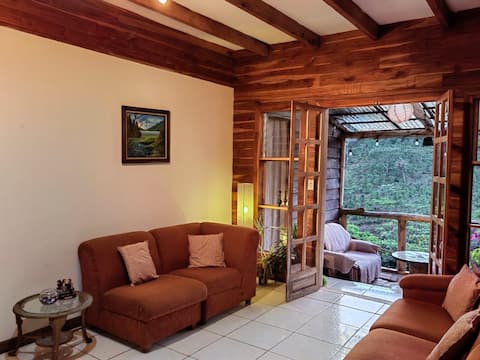 Apartment in cabin surrounded by nature and peace