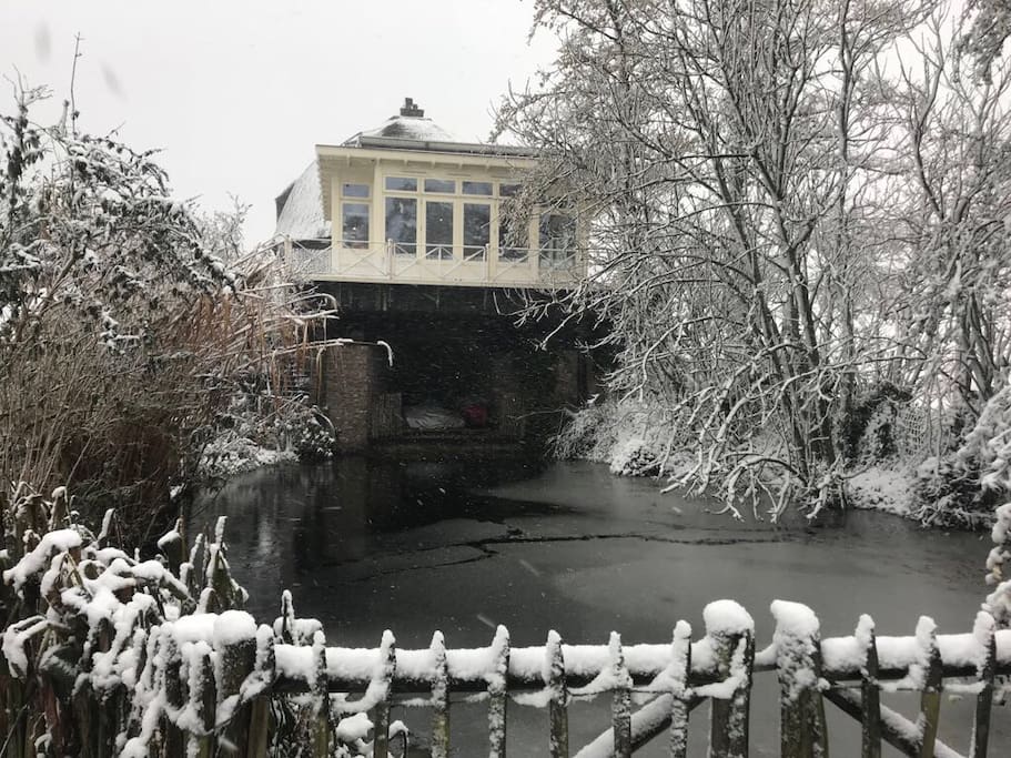 This can be your view in wintertime (Dec 2017)