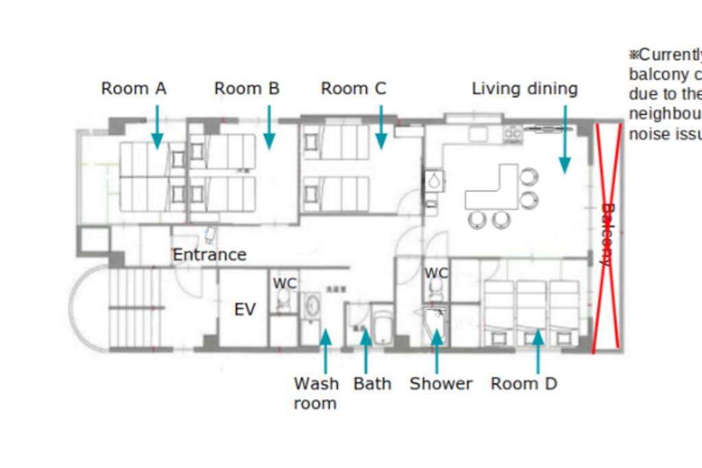 Floor map