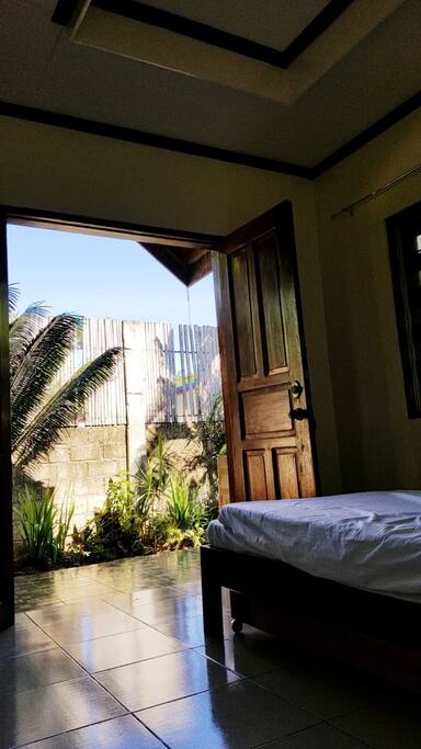 Bedroom 2 with separate outdoor access