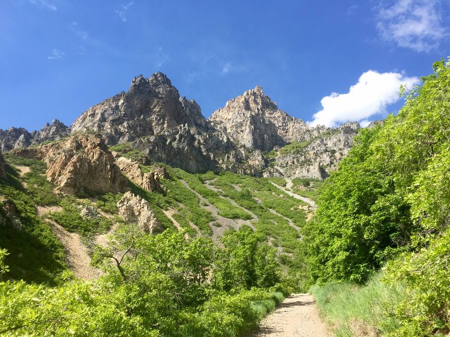 Slate Canyon park. 5 min walk to this park.