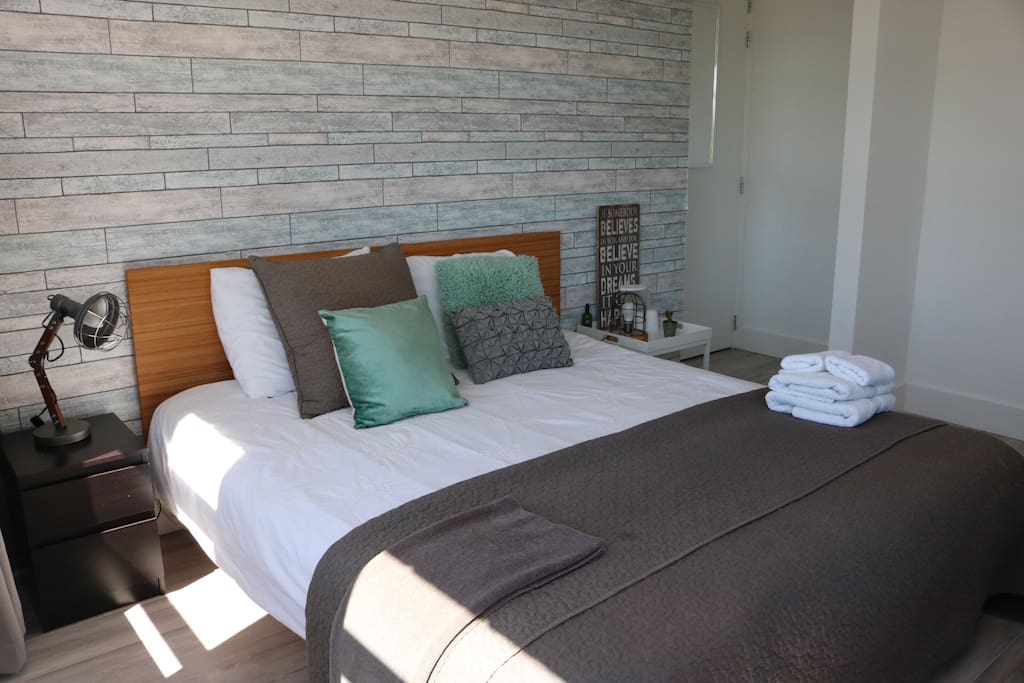 The beautiful and stylish bedroom