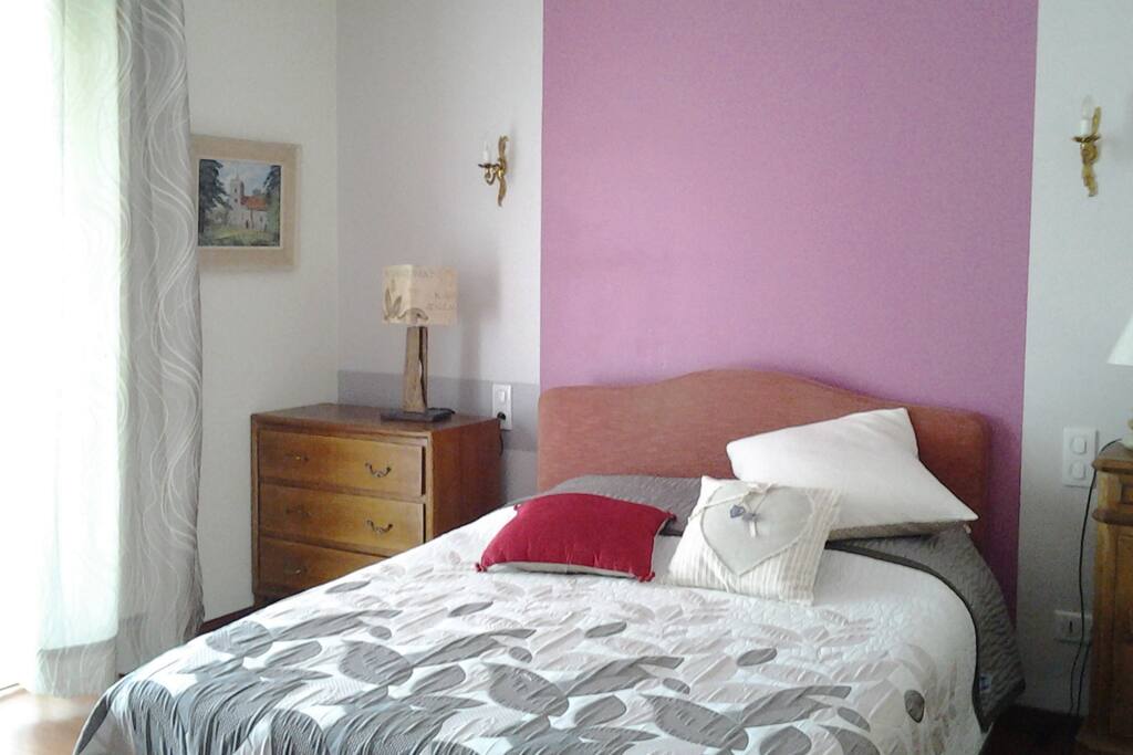 Chambre lit double