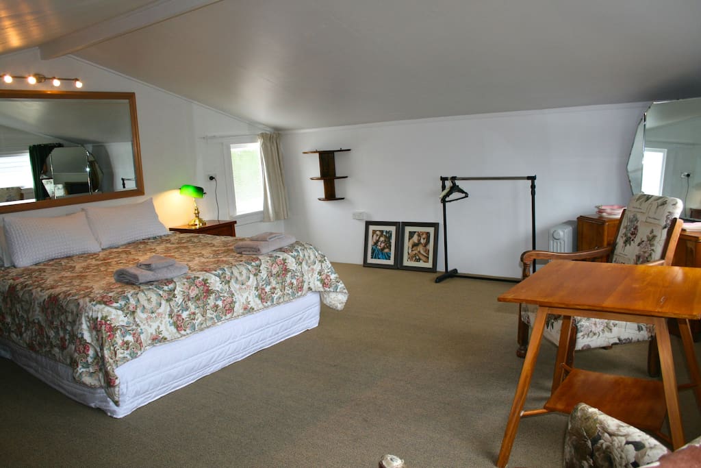 Master Bedroom: with relaxing armchairs and tv with selection of dvds supplied