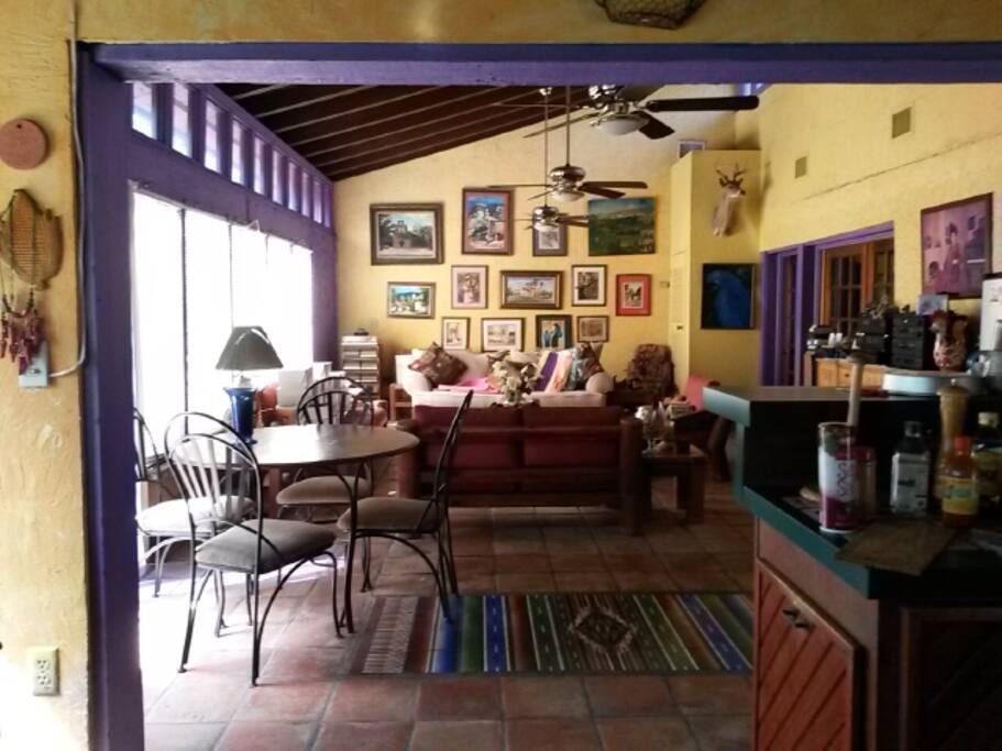Main kitchen area