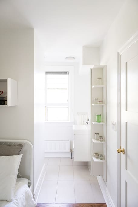 En suite bathroom