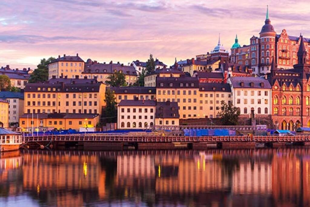 Livingroom on Södermalm - 스톡홀름의 아파트에서 살아보기, Stockholms län, 스웨덴