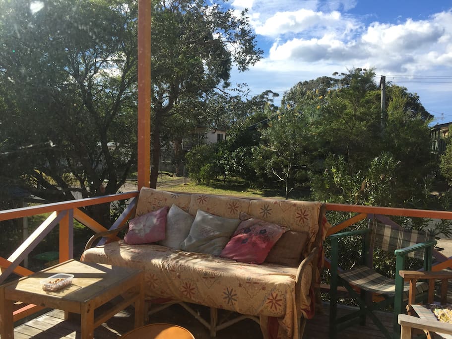 View from front verandah