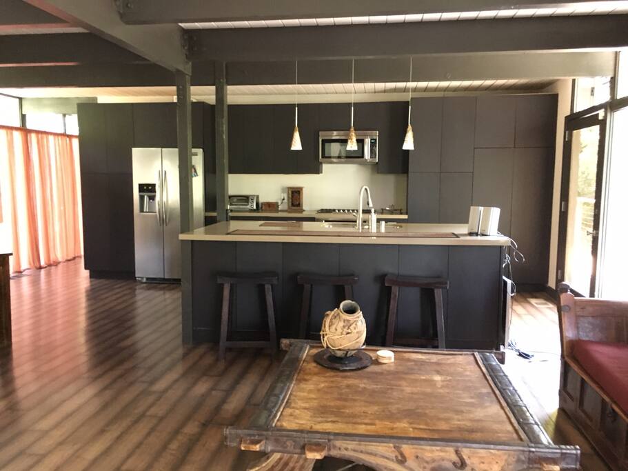 The open kitchen