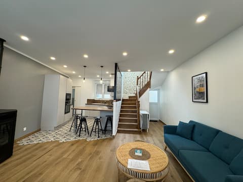 Modern and family-friendly house in the city center