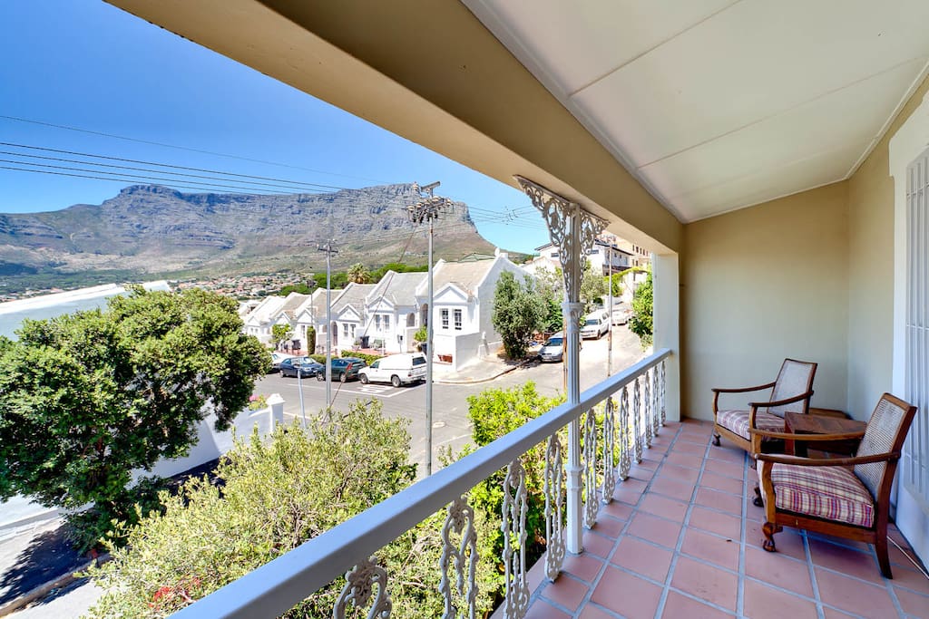 Top floor balcony