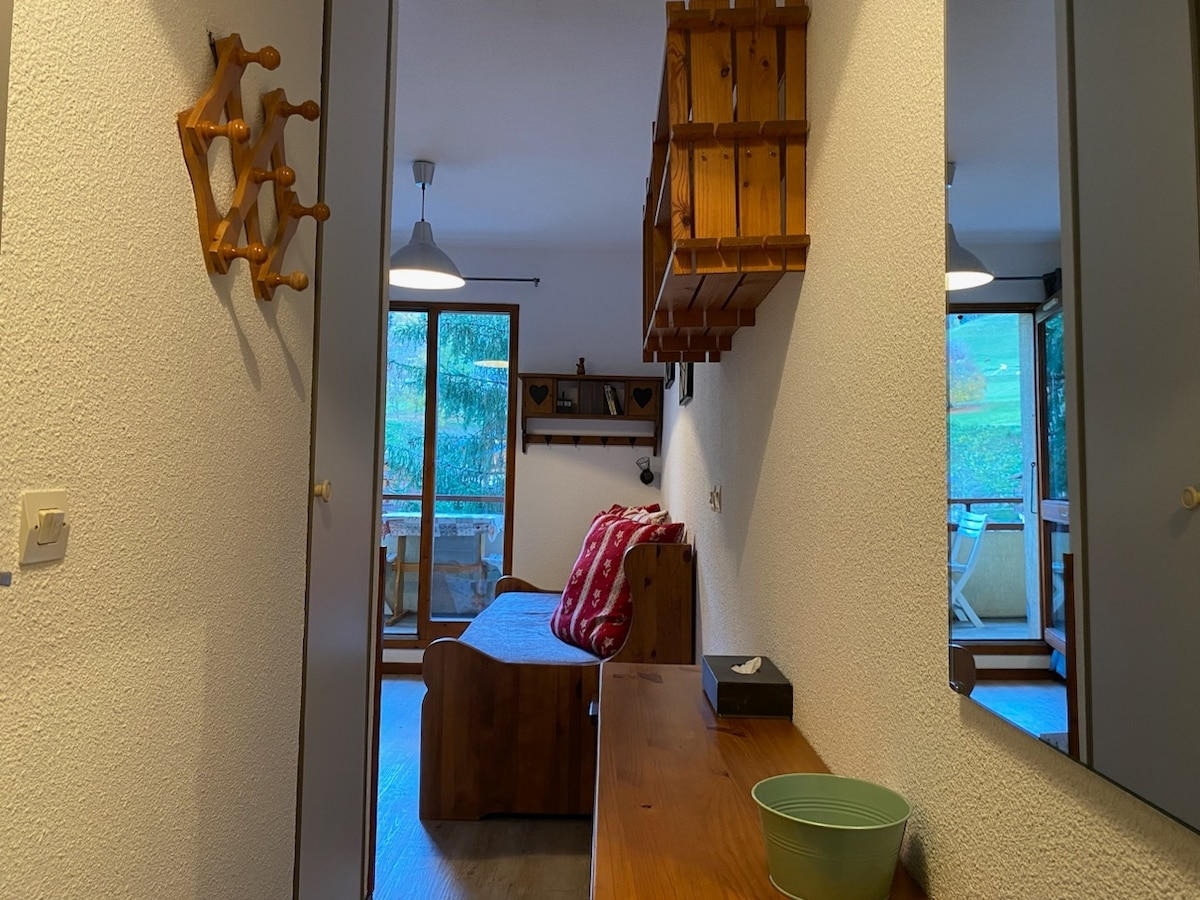 Annonce Airbnb populaire: Studio in the heart of the village of Arêches à Beaufort