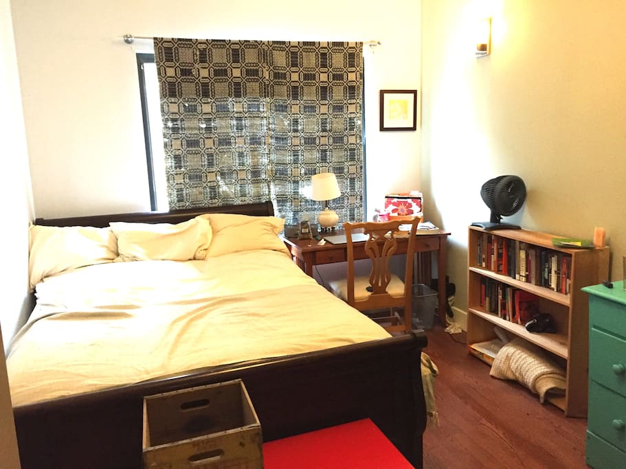 Queen-sized bedroom