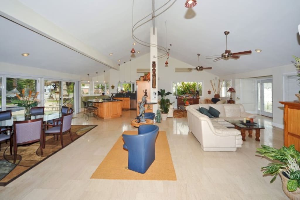 Open floor plan