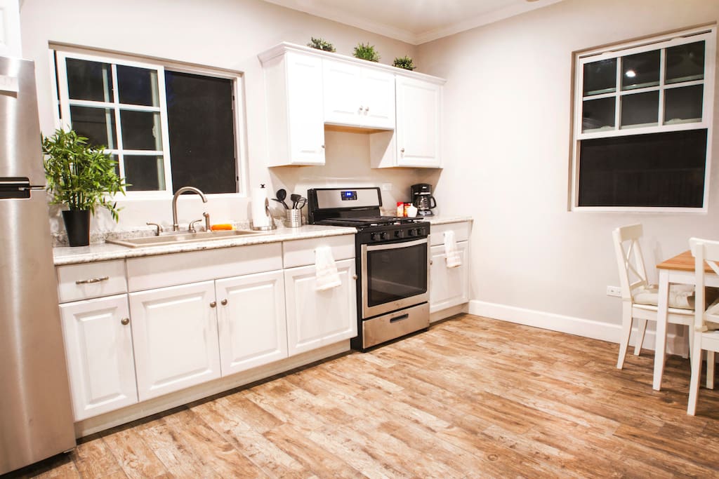 Beautiful and Fully Stocked Kitchen