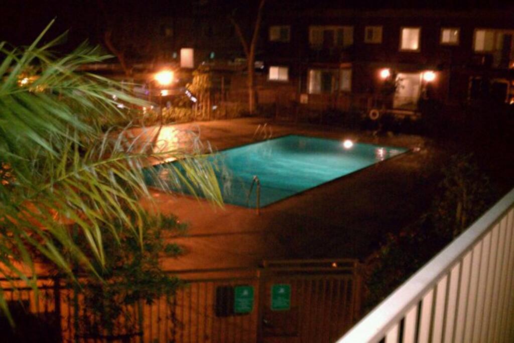 View from balcony
