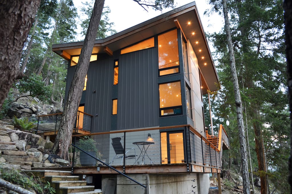 Recently built west coast modern home