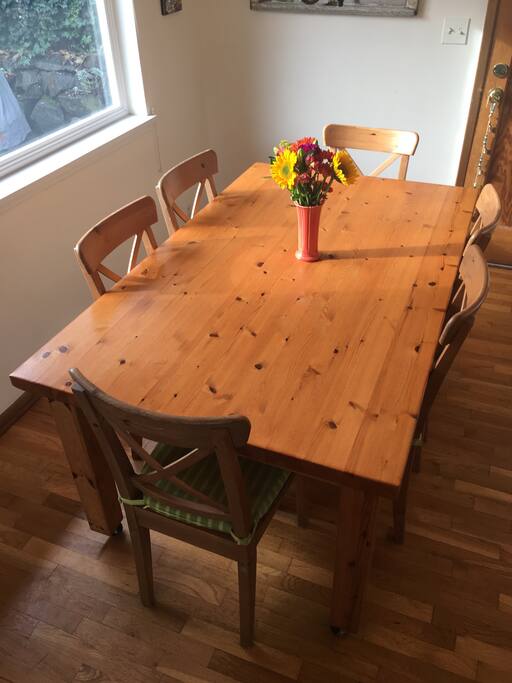 Seating for 6 or more.