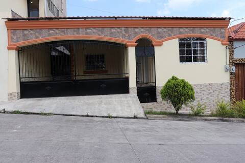 Centrally-located, complete house