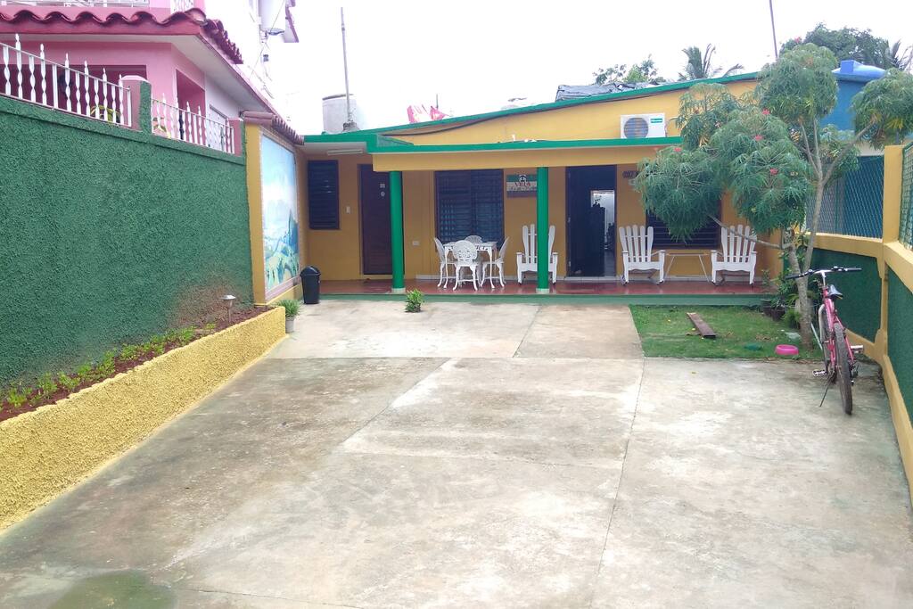 Entrada de la casa