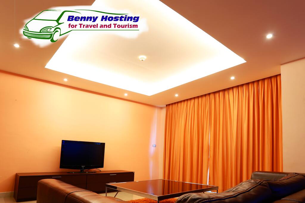 Beautiful ceiling lights in a living room.