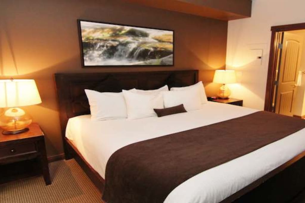 Get a great nights sleep in this new kind sized bed