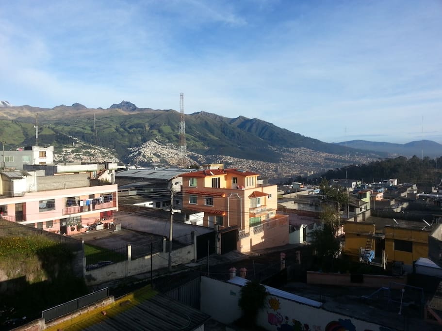 View to Quito