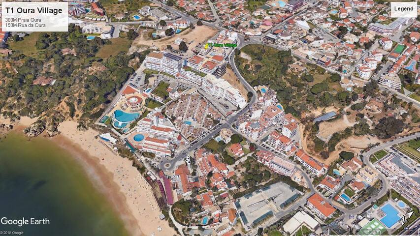 T1 Praia Oura 0m Piscina Central Wohnungen Zur Miete In Albufeira Faro Portugal