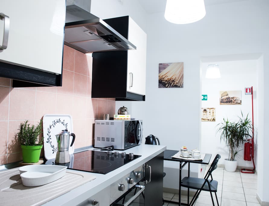 fully equipped kitchen