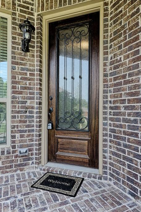 Front door entrance to property!