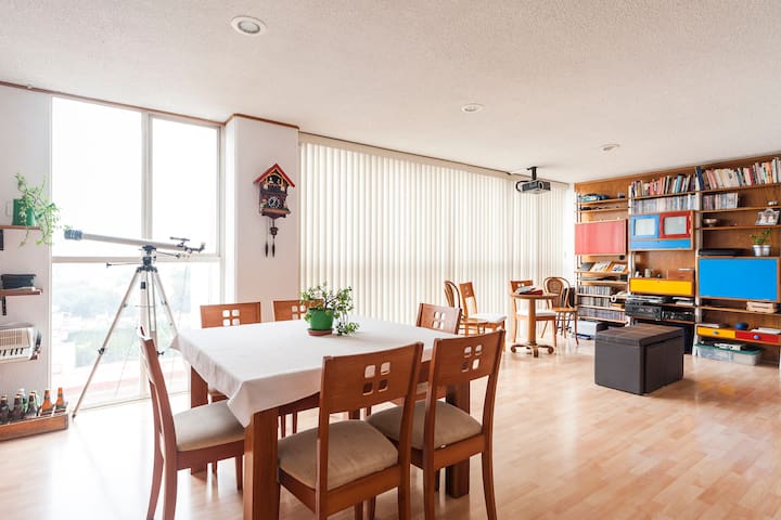 Nicest room for 2 located by Polanco and Condesa