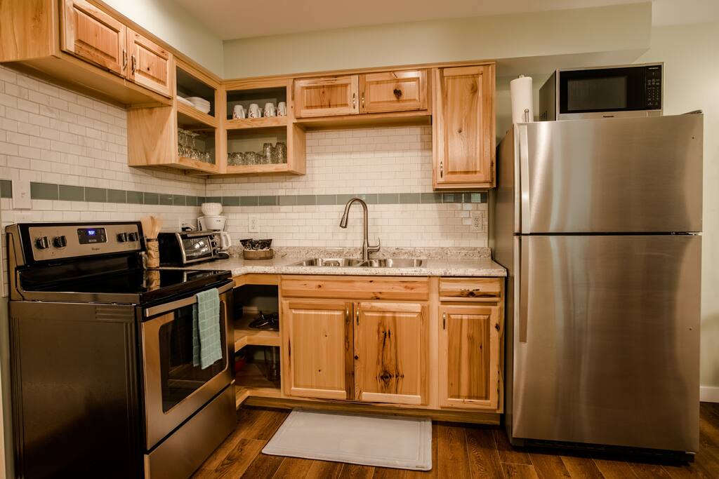 Fully appointed brand new kitchen.