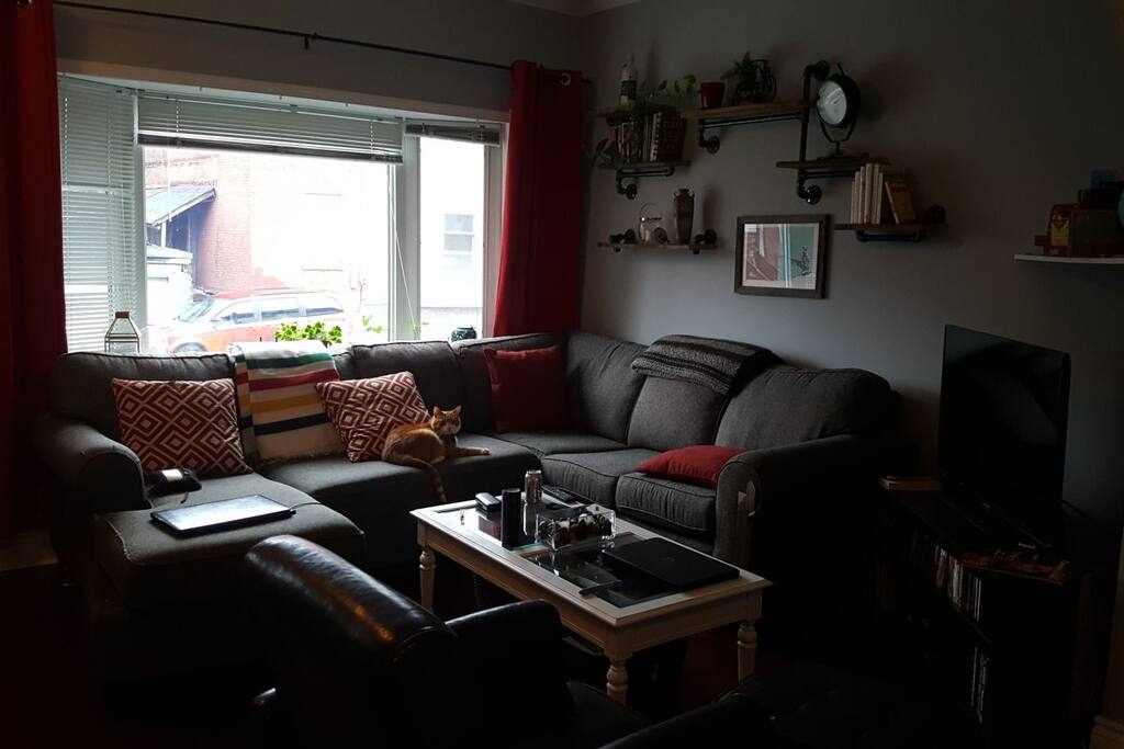 Living room looking towards the front of the house